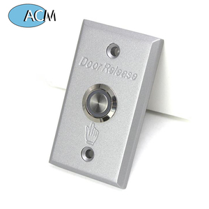 메탈 스마트 12V/24V 알루미늄 합금 저전압 푸시 버튼 스위치 (<span class=keywords><strong>DC</strong></span> 12V NO / COM 알루미늄 합금 푸시 도어 출구 버튼) - Product Image 2