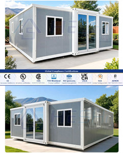 Oferta Especial: Casa Contenedor Prefabricada Expandible de 20 y 40 Pies, con 1, 2, 3, 4 o 5 Dormitorios, Casa Plegable Tipo Villa - Product Image 2