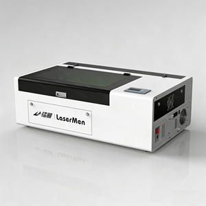 Machine de découpe et de gravure au laser CO2 80W 6040, modèle de bureau pour la fabrication artisanale en acrylique, cuir, PVC, la production de panneaux publicitaires - Product Image 1