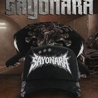 В наличии, быстрая доставка. Новая бейсболка Baez Shifu 2.0 Gorra SAYONARA PREVENTA, полностью черная, с индивидуальным 3D-логотипом Son of God, унисекс, модель G5.