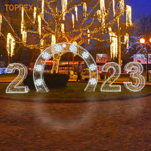 Lumière LED 2026 avec motif en forme de chiffre, affichage pour le <span class=keywords><strong>Nouvel</strong></span> <span class=keywords><strong>An</strong></span>, pour la décoration de paysages, centres commerciaux, parcs, festivals de printemps, usage commercial - Product Image 4