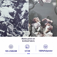 Nouvelles idées de produits : Tissu tricoté imprimé mat 100 % polyester 105 à 250 g/m² antistatique pour doudounes et vêtements d'extérieur