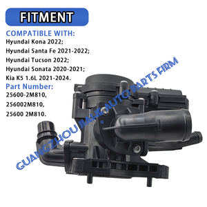 <span class=keywords><strong>Nouveau</strong></span> module de gestion thermique pour Hyundai Sonata Tucson Elantra <span class=keywords><strong>Kona</strong></span> Santa Fe Hybrid 2020-2023 Thermostat de voiture OEM 25600-2M810 - Product Image 2