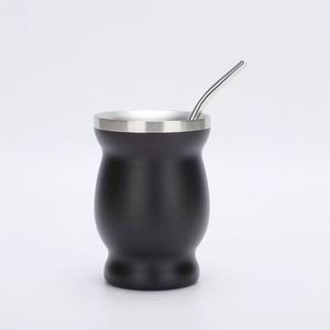 Vaso de Acero Inoxidable Curvo Ligero de 150 g, Taza de Café Diaria de 8 oz - Product Image 4