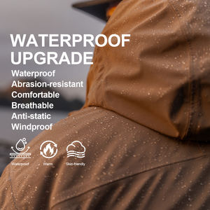 थोक पुरुषों की सामरिक जैकेट आउटडोर कैमलॉज गर्म विंडब्रेकर हुक-प्रूफ वाटरप्रूफ निर्माता जैकेट जैकेट - Product Image 4