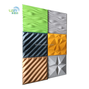 Âm thanh di động ngăn phòng âm thanh bằng chứng 100% tái chế <span class=keywords><strong>Polyester</strong></span> vật nuôi cảm thấy âm thanh cách nhiệt âm thanh văn phòng phân vùng tấm - Product Image 5