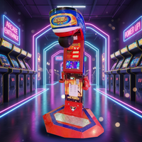 STARAMUSE Machine de boxe Dragon Fight Punch d'arcade d'intérieur avec accepteur de billets et système de rédemption pour divertissement (version anglaise)