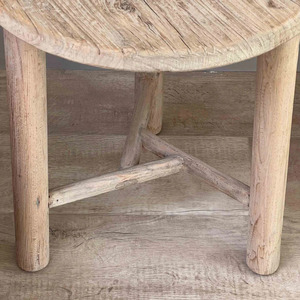 Wooden Side Table Eco Friendly Solid Timber End Table Handmade Modern Contemporary Home Decor Residential Use Kamal Arts - Product Image 6