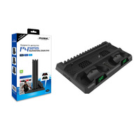Ventilateur de refroidissement TP4-18119 pour PS4 Slim Pro, chargeur double avec indicateur LED pour station de charge PS4 Slim Pro