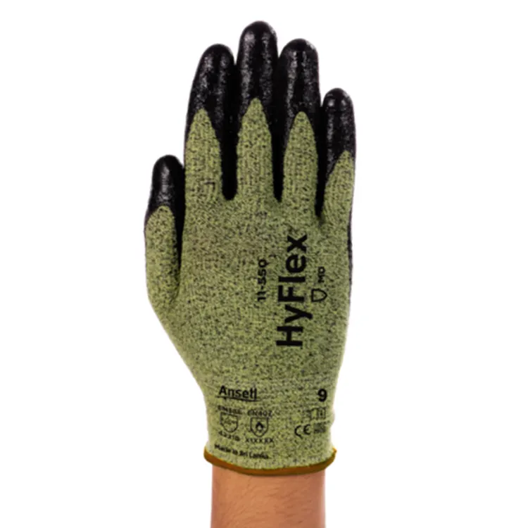 Hyflex 11-550 Guantes De Nitrilo антистатические защитные Защитные перчатки с промышленным покрытием, рабочие защитные перчатки из пенопласта