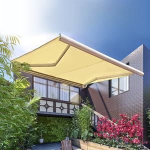 Toldo deslizante Cobertizo Red Parasol Rollo 0utdoor <span class=keywords><strong>Patio</strong></span> Vela Tela Sombra Pantalla Gardenline Sombra Vela Hogar Toldo Sombrilla plegable - Product Image 5