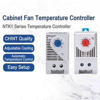 Contrôleur de température électronique intelligent NTK1 pour ventilateur de placard, interrupteur thermique mécanique 55, type boîtier, normalement ouvert