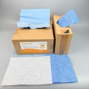 ผ้าซับน้ำมันอุตสาหกรรม 100/200 ชิ้น/กล่อง ผลิตจากพลาสติก PP 100% สำหรับเช็ดทำความสะอาดคราบน้ำมันหนัก - Product Image 3