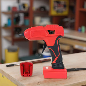 Milw 20V Bateria Hot-Melt Glue <span class=keywords><strong>Gun</strong></span> Cordless DIY Ferramenta Elétrica para Casa e Escritório única interface de temperatura recarregável - Product Image 4