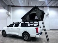 Support triangulaire en aluminium pour tente de toit, fixation en X pour coque rigide, pour pick-up 4x4 tout-terrain