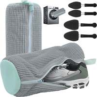 Laveuse de chaussures Machine sac sacs à chaussures réutilisables 360 tout autour nettoyage Shubag Durable pliant Sneaker sac à linge