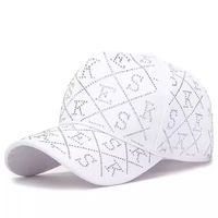 Casquette de baseball unisexe sportive en PVC avec imprimé lettres, 6 panneaux, réglable, tendance printemps-automne, pour couple, style 3D
