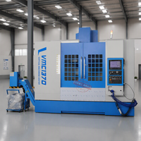 Centre d'usinage vertical CNC VMC1375 pour charges lourdes, déplacement X1300 Y750 Z700, base en fonte pour le traitement de grands moules