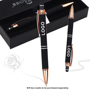 Bolígrafo de Metal con Punta Táctil y Bola de Goma Suave, Personalizable con Logotipo Grabado Láser, Ideal para Regalo, Venta al Por Mayor - Product Image 4