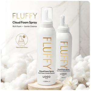 Mousse de bain en spray Fluffy Cloud 150 ml, mousse riche, nettoyage doux, <span class=keywords><strong>peau</strong></span> douce, gel douche OEM ODM - Product Image 3