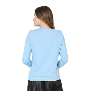 Artículos calientes O cuello sudadera poliéster o francés Terry personalizado impreso mujer sudadera de Bangladesh con precio directo de fábrica - Product Image 2