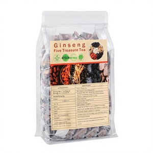 Tè Naturale per il Potenziamento Maschile, Salute dei Reni ed Energia, Tè dei Cinque Tesori con Ginseng e Polvere di Maca - Product Image 1