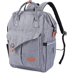 Muestra Gratuita de Mochila Pañalera Impermeable Multiusos, Bolsa de Viaje Plegable con Puerto USB, Bolsa de Pañales al por Mayor - Product Image 5