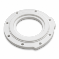 Joints toriques en PTFE (Téflon) usinés sur commande par CNC pour équipements de processus semi-conducteurs avec inspection CMM