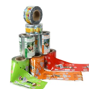 Confezionamento alimentare laminato rotolo di pellicola/su misura stampato in plastica rotolo di pellicola/foglio di alluminio