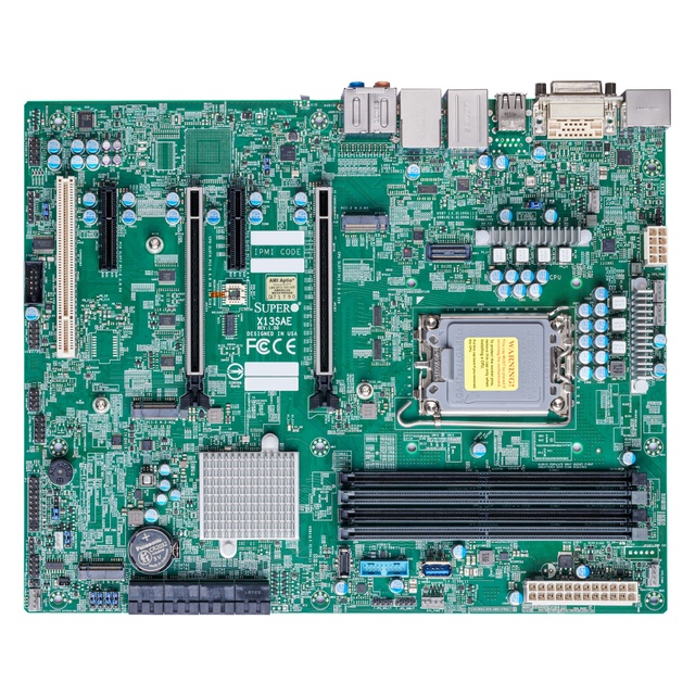 SUPERMICRO X13SAE-F AM4 DDR4 Double Channel SATA IDE IPMI ATX New Server Motherboard in Stock