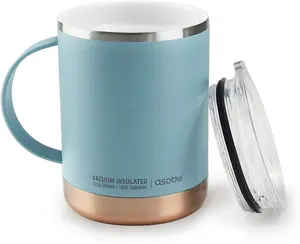 12Oz Asobu Cuối Cùng Thép Không Gỉ Gốm Bên Trong Lớp Phủ Cách Nhiệt Mug