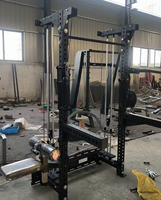 Système de poulies réglable multifonctionnel mural en acier de haute qualité pour entraînement complet du corps à domicile, machine à câbles peu encombrante