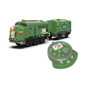 <span class=keywords><strong>Train</strong></span> électrique motorisé <span class=keywords><strong>pour</strong></span> enfants, <span class=keywords><strong>locomotive</strong></span> télécommandée <span class=keywords><strong>pour</strong></span> rails <span class=keywords><strong>en</strong></span> <span class=keywords><strong>bois</strong></span>, avec sons et lumières - Product Image 2