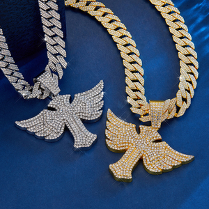 Lujo 925 Plata Hip Hop colgante joyería a medida moissanita fina diamante calidad superior joyería fina colgantes y dijes - Product Image 6