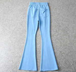 <span class=keywords><strong>Pantalon</strong></span> de survêtement en coton 100% personnalisé, <span class=keywords><strong>pantalon</strong></span> <span class=keywords><strong>ample</strong></span> évasé, <span class=keywords><strong>pantalon</strong></span> en toile confortable, streetwear décontracté, <span class=keywords><strong>pantalon</strong></span> évasé pour femmes - Product Image 2