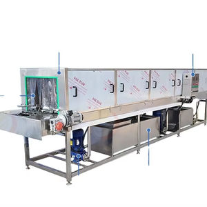 Lavadora Industrial de Bandejas, Lavadora Automática, Caja de Engranajes, Lavadora de Cestas de Plástico - Product Image 1