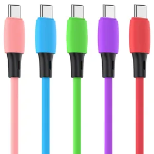 새로운 도착 다채로운 12v usb 케이블 충전기 케이블 마이크로 usb 2.0 일반 휴대 전화 케이블