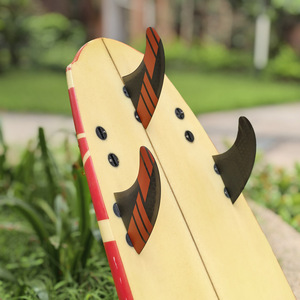 Ailerons de planche de surf Upsurf G5M Honeycomb Double Tap Taille M - Product Image 1