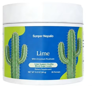 OEM/ODM Polvo de Nopal, Sabor Lima, Fórmula de Cactus Nopal y Perilla, Suplemento Dietético, 90g Apoyo Diario para el Bienestar - Product Image 1