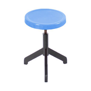 Sgabello rotante ruota gli sgabelli rotondi in plastica girevole in metallo girevole regolabile in altezza - Product Image 5