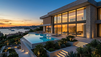 Diseño y Construcción de Villas Modernas de Lujo, Proyecto Llave en Mano con Renderizado 3D y Suministro Completo de Materiales