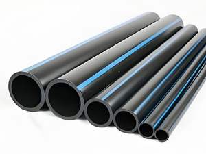 Tuyau d'<span class=keywords><strong>eau</strong></span> en polyéthylène haute densité PE100, grand diamètre 20-160 mm, tube en plastique <span class=keywords><strong>PEHD</strong></span>, tuyau HDPE pour jardins et hôtels - Product Image 2