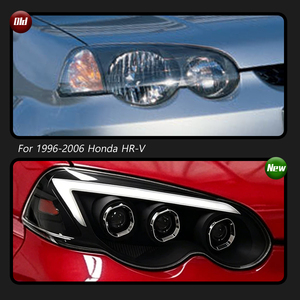Kit de Conversión de Lentes LED para Faros Delanteros TYPY para Honda <span class=keywords><strong>HR</strong></span>-<span class=keywords><strong>V</strong></span> (<span class=keywords><strong>GH1</strong></span>) 1998-2006 con Luces de Circulación Diurna y Señales de Giro Secuenciales - Product Image 2