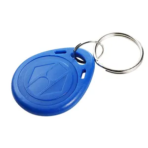 Keyfob Tag Kunci ABS Kontrol Akses 125Khz RFID Kartu EM ID/Keyfob