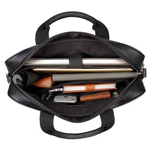 J.M.D sac à main étanche pour ordinateur portable Business de haute qualité pour hommes, mallette en <span class=keywords><strong>cuir</strong></span> souple - Product Image 4