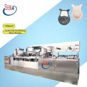 Automatische Heißverschlussmaschine für Kosmetiklotion Ptp Aluminiumfolie PVC Blisterverpackungsform abfüll- und verschlussmaschine