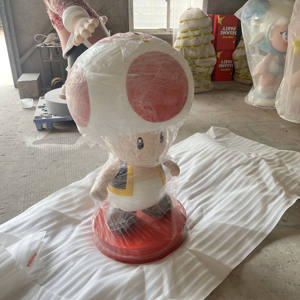 Venta directa de fábrica de estatuas de <span class=keywords><strong>Mario</strong></span>, tienda de artesanía de resina, adornos, decoración de tienda - Product Image 2