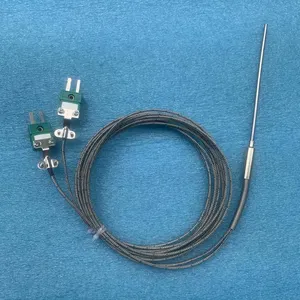 Sonda de aço inoxidável RTD PT100 PT500 PT1000 2 3 4 Fio LoRaWAN Sensor de Temperatura