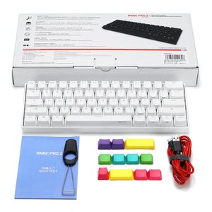 Bàn Phím Cơ Chơi Game ANNE Pro 2 Pro Pro2 NKRO Gateron, Màu Đỏ, Nâu, Di Động, Không Dây, 60% - Product Image 5
