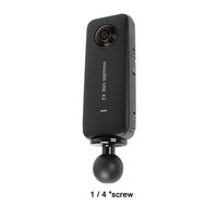 Dégagement rapide pour gopro 1/4 adaptateur de montage de trépied de plaque pour adaptateur de caméra d'action go pro dji